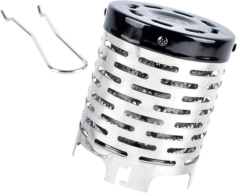 Stainless Steel Portable Outdoor Heater Cover Cap For Camping Stove Warmer - Image 3